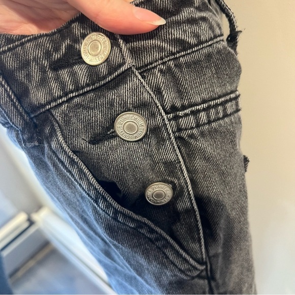 Forever 21 Black Denim Overalls - Picture 4 of 7